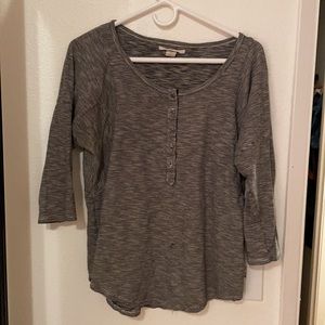 Levi’s striped cotton blouse